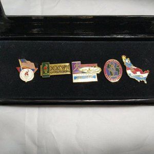 Olympic Games Collector's Pin Set 5 Atlanta 1996 C